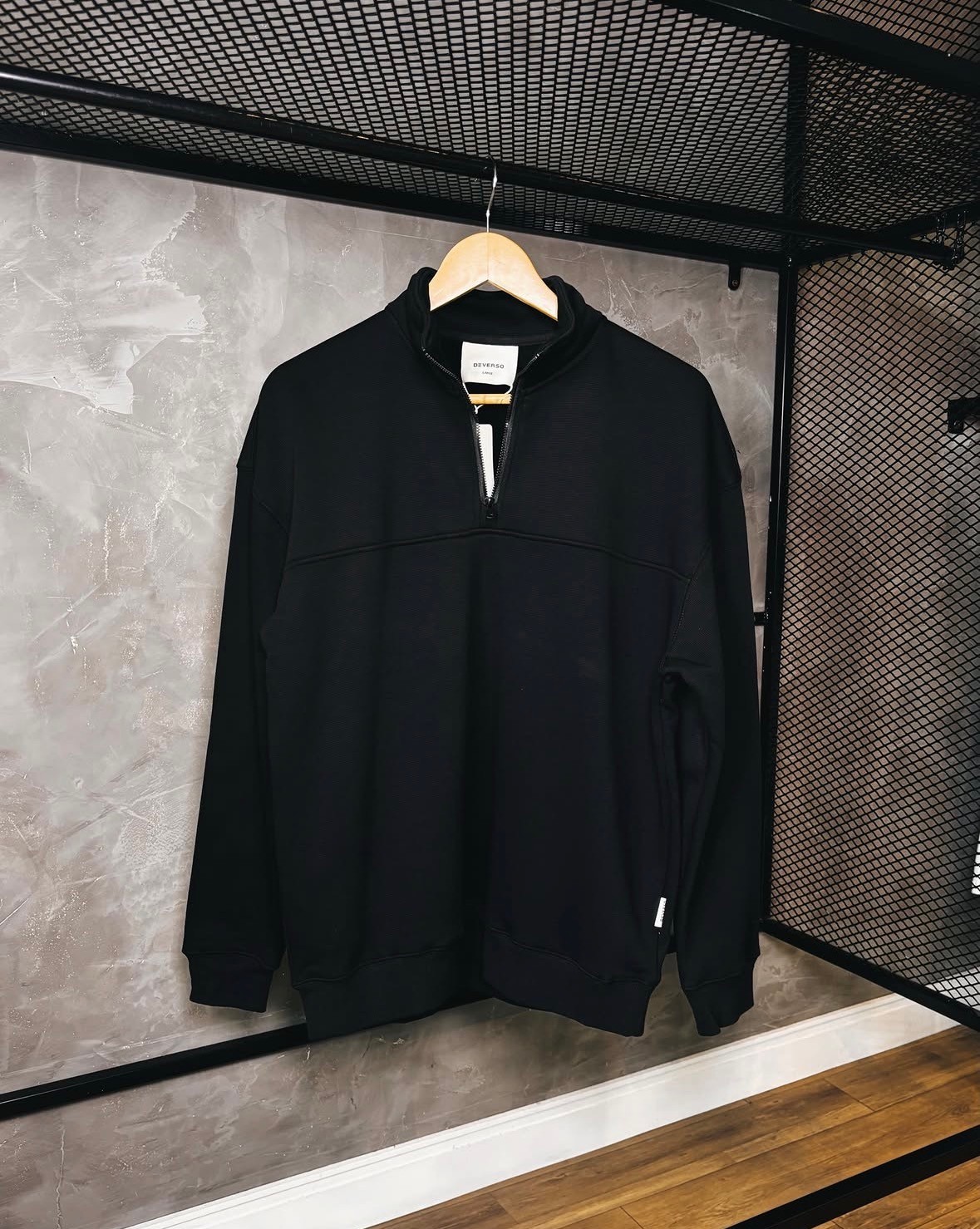 Blusa Moletom Quarter-zip Masculina Premium - Km Basics