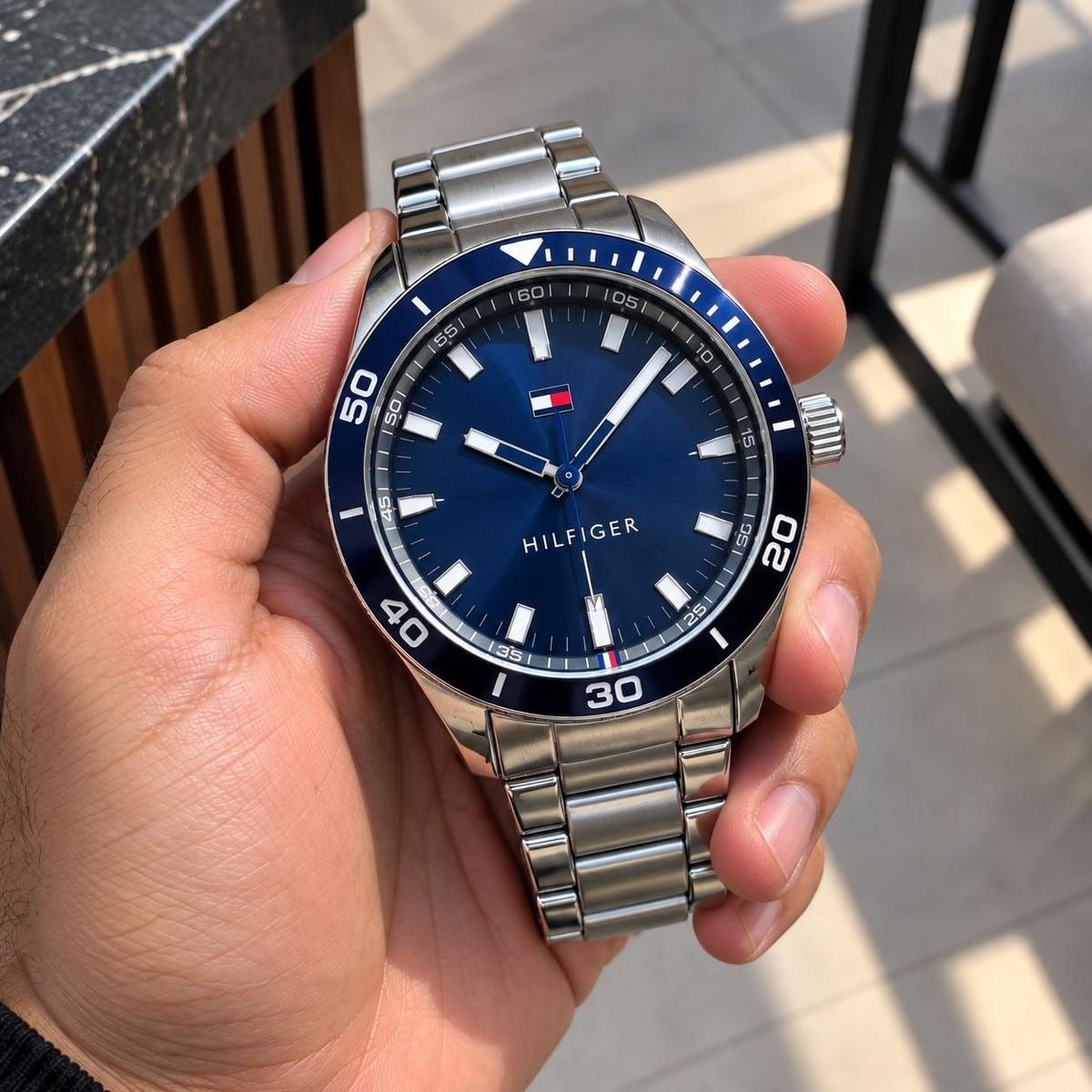 Relógio Tommy Hilfiger Aço Prateado