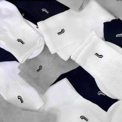 Kit 6 Pares Meias Lupo Cano Médio Esportivas Academia