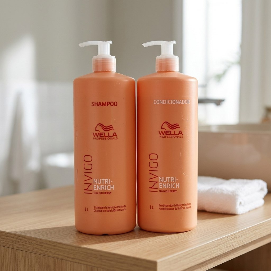Kit Wella Invigo Nutri Enrich Shampoo e Condicionador 2L