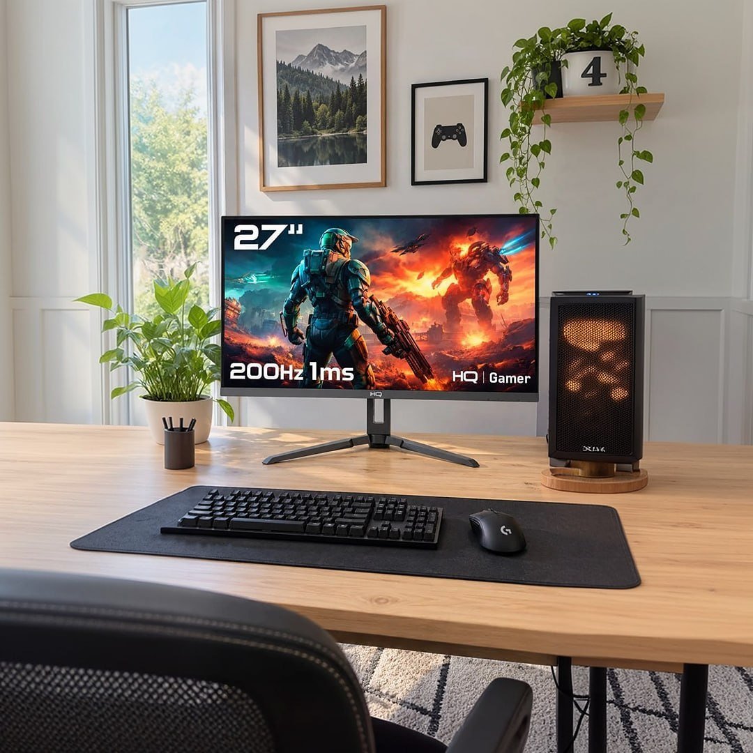 Monitor Gamer Hq Ultra 27 Ips 1ms 200hz Hq27ip200 Hdmi/dp