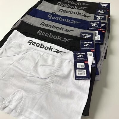 Kit 6 Cuecas Boxer Reebok Microfibra Sem Costura Original (P ao GG)
