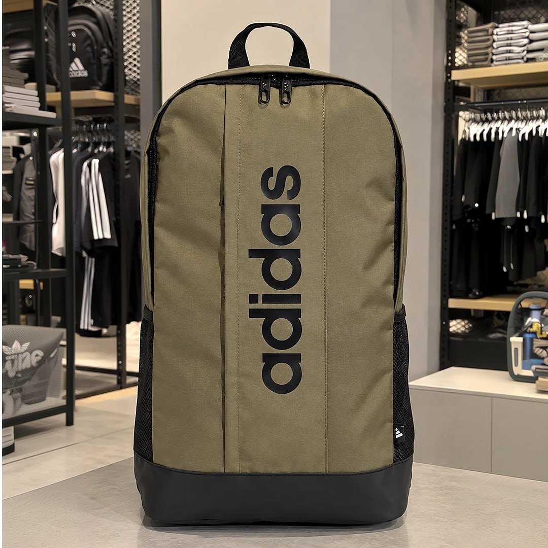 Mochila Linear Olive Strata Black adidas