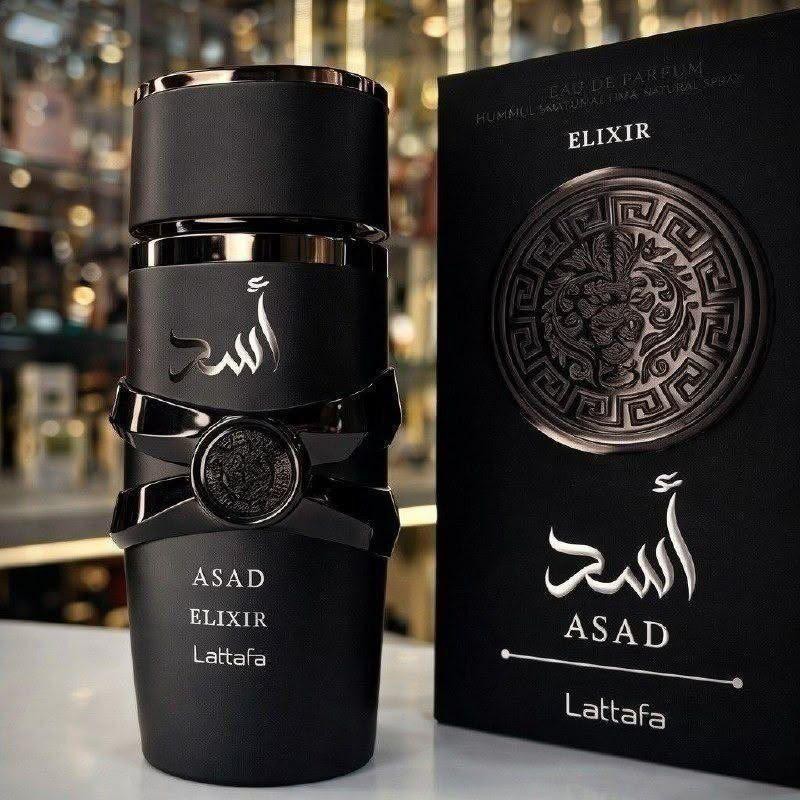 Perfume Asad Elixir 100ml Eau De Parfum Original Edp Lançamento 2026