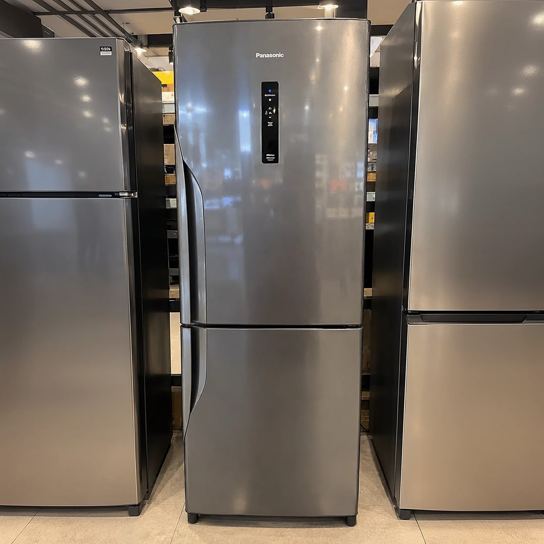 Geladeira Intuitive+ Panasonic BB41 Inverter 407L NR-BB41PV2T 127V