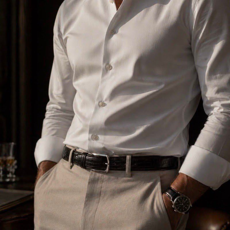 Camisa Social Slim Fit (P ao GG)