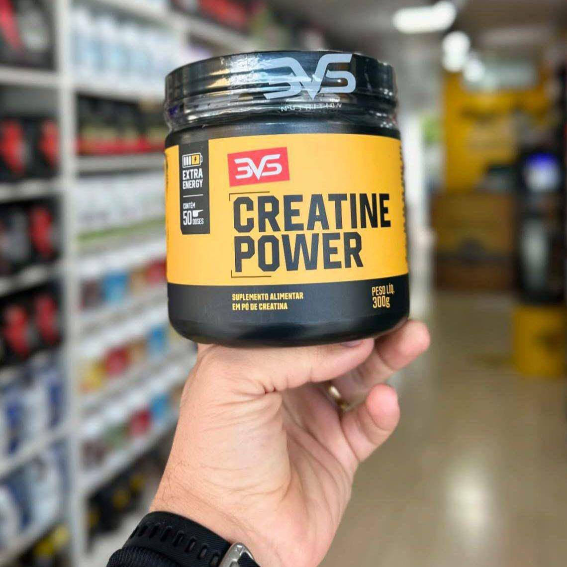 Creatina Monohidratada Power Extra Energy - 300g - 3vs Nutrition