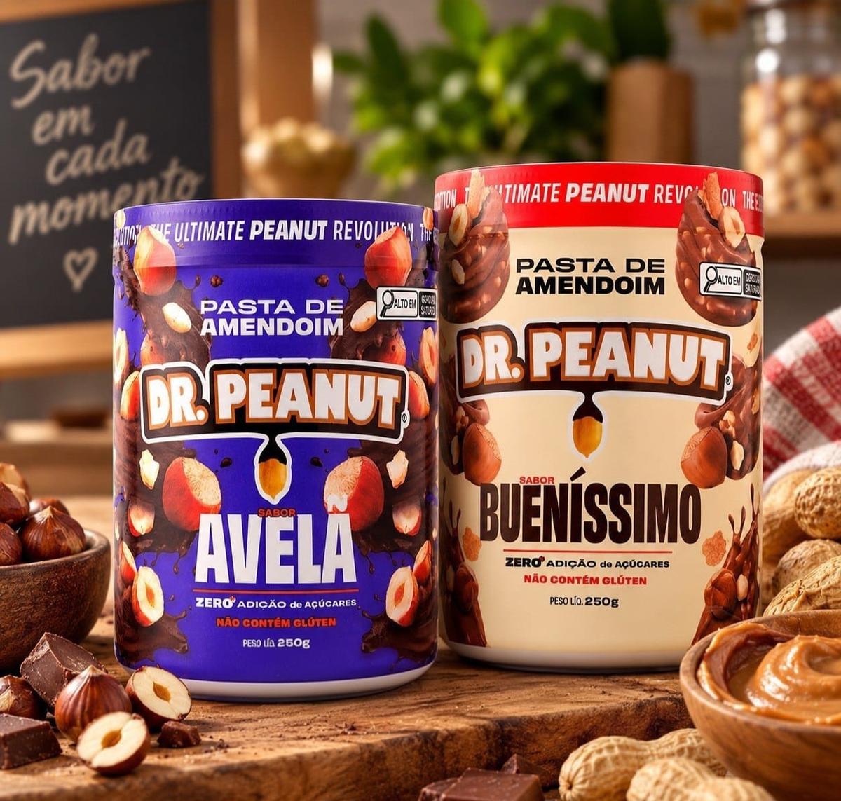 Dr. Peanut Pasta de Amendoim 250g - Com Whey Protein