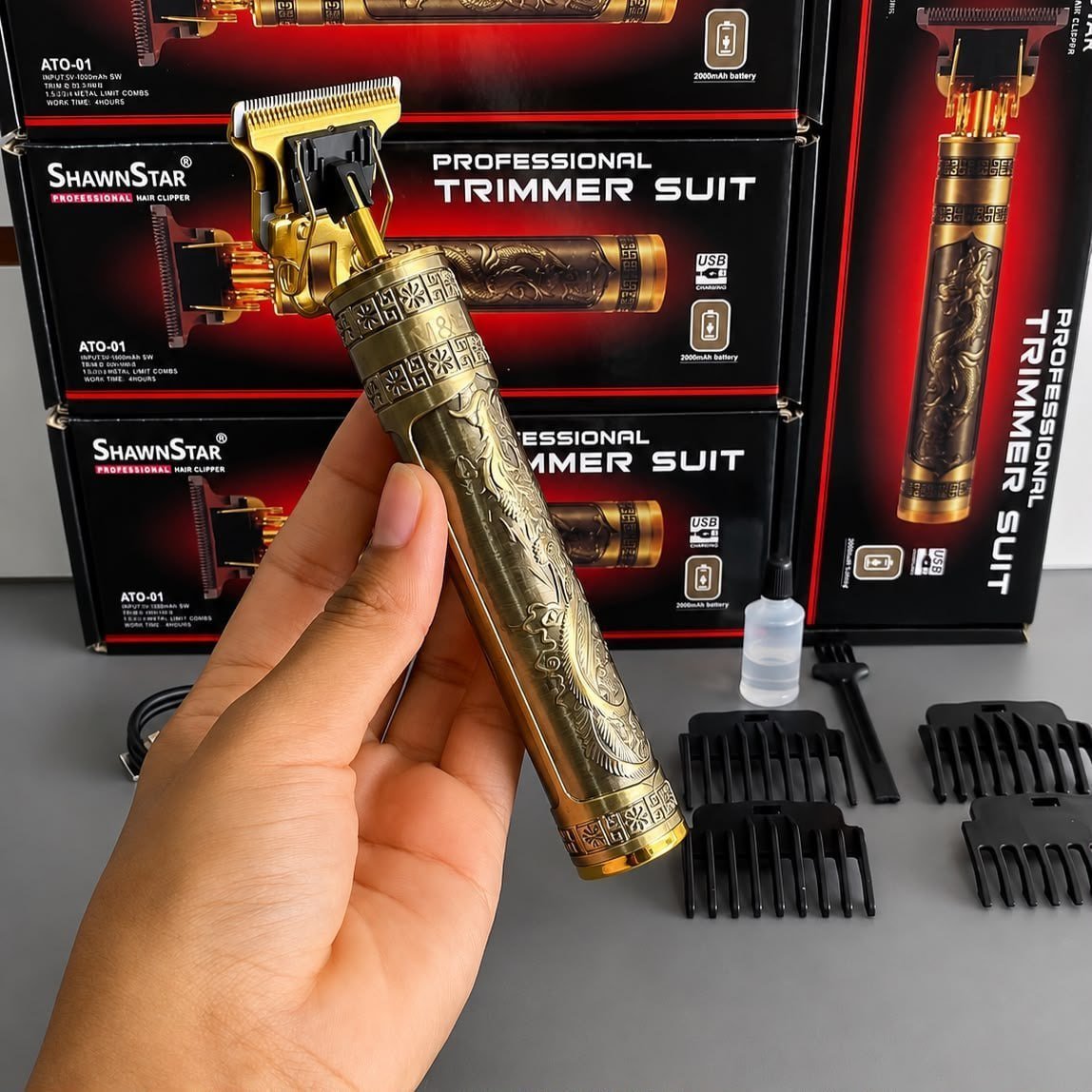 Máquina De Cortar Marca Kamufla Cabelo Sem Fio