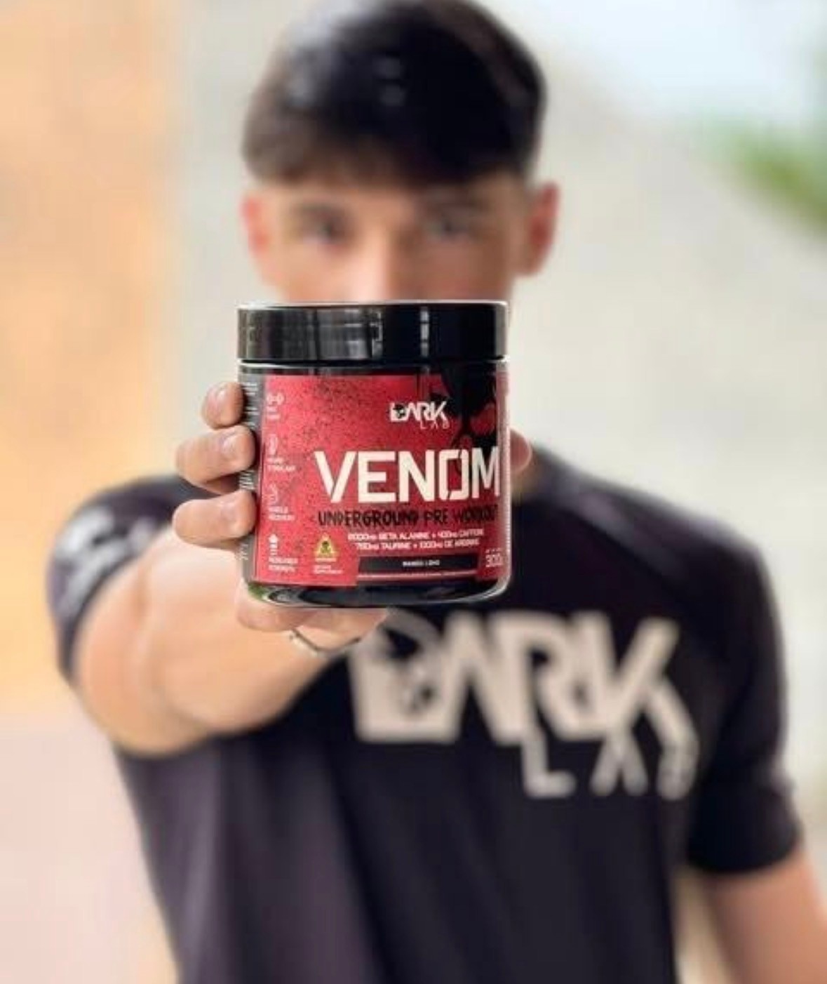 Pre Treino Venom Underground 300g Mango Loko Dark Lab - 60 Doses