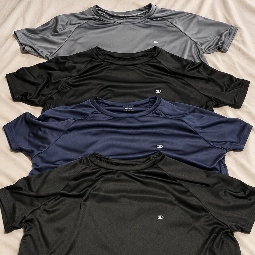 Kit 4 Camiseta Dry-fit Sandrini (P ao GG)