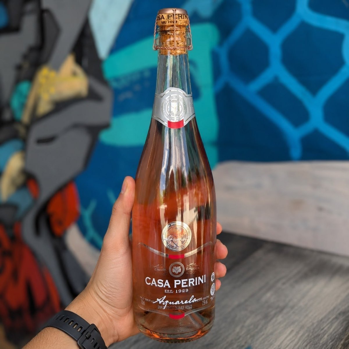Casa Perini Espumante Moskatel Aquarela 750 Ml