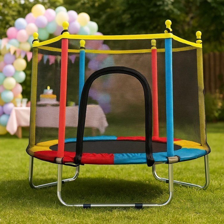 Cama Elástica Pula Pula Infantil Trampolim 1,4 Metros Atentu