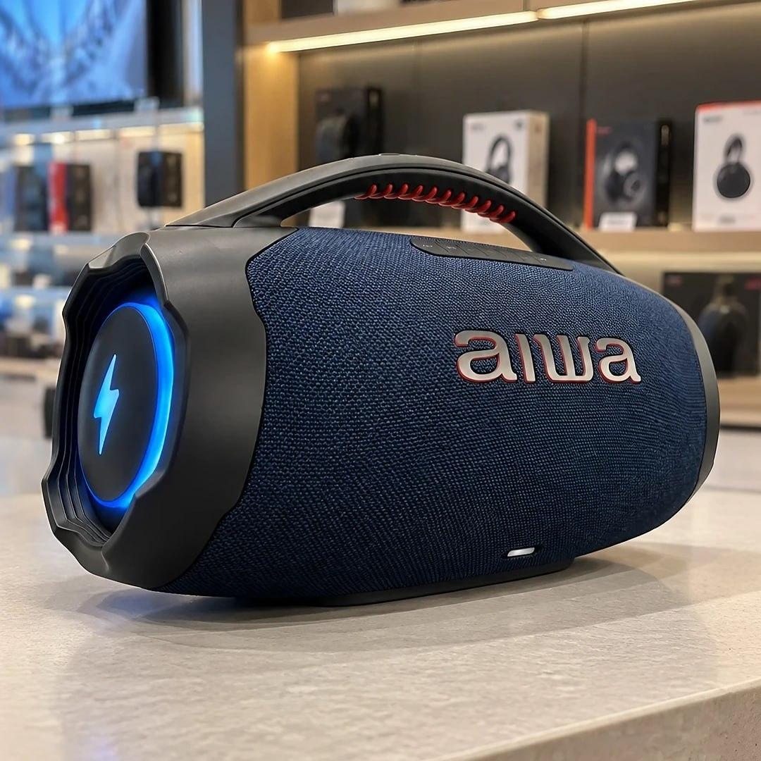 Caixa de Som Boombox Plus AIWA BBS-01-LBL 200W