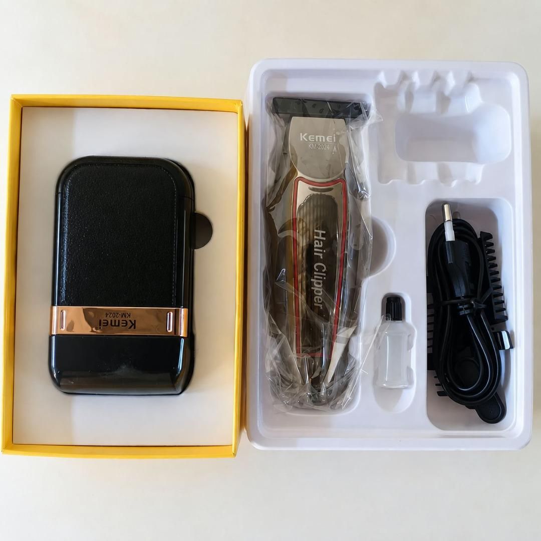 Kit Maquina Acabamento Kemei-032 Shaver-2024