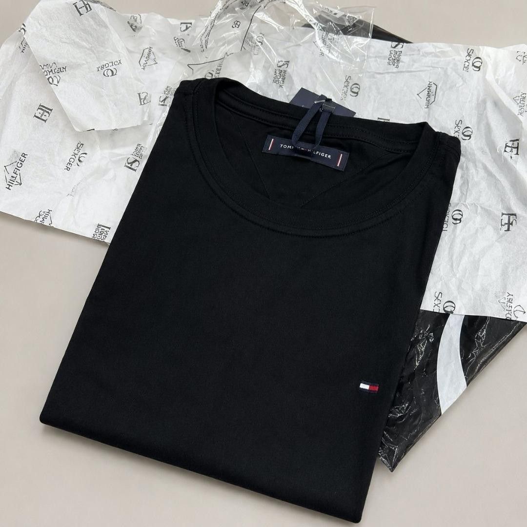Camiseta Tommy Hilfiger Essential Cotton (P ao G4)
