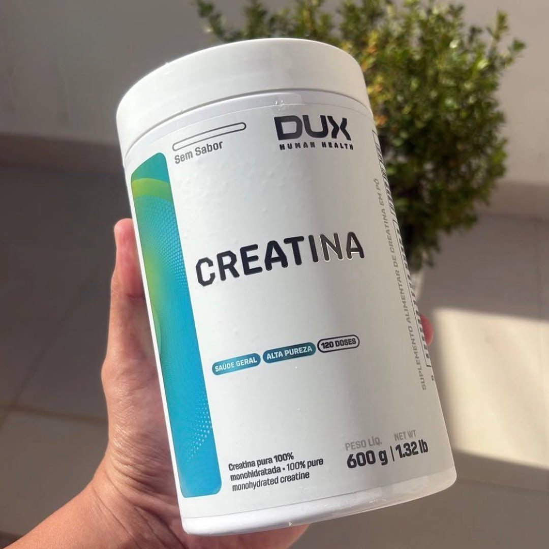 Creatina monohidratada Dux Human Health em pó Sem sabor x 600g