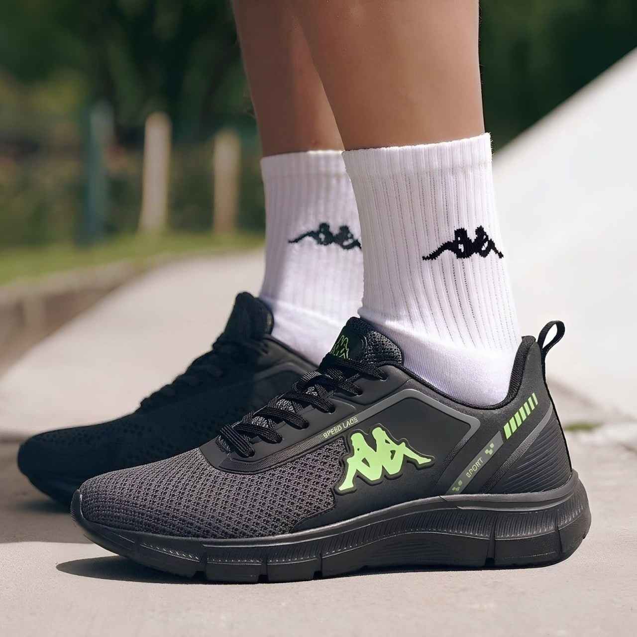 Tênis Kappa Run 200 Original Caminhada Academia