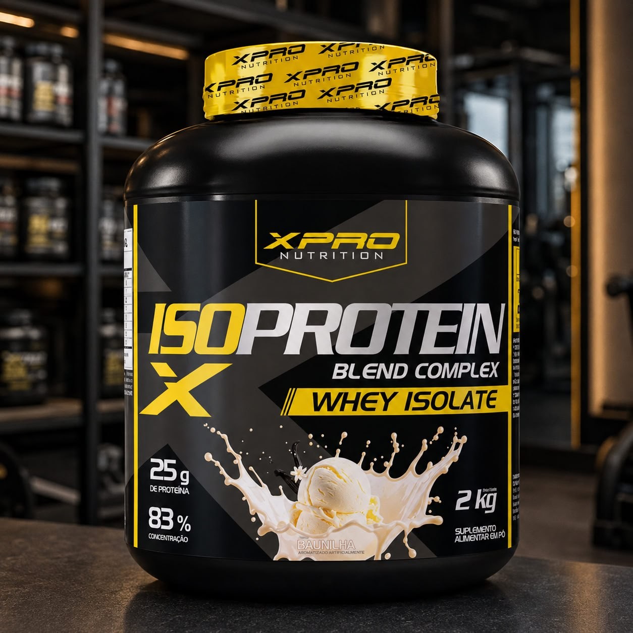 Whey Protein Iso Blend Complex 2kg Baunilha Zero Açúcar - XPro Nutrition