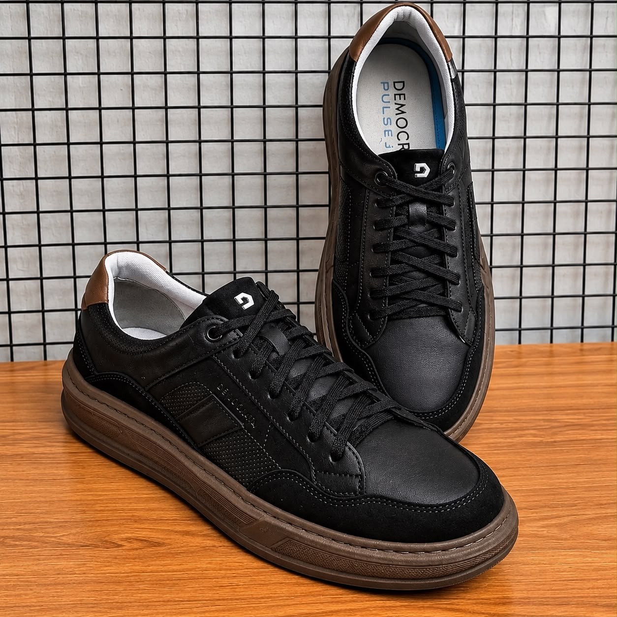 Tênis Denim Wide Preto Preto (38 ao 41)
