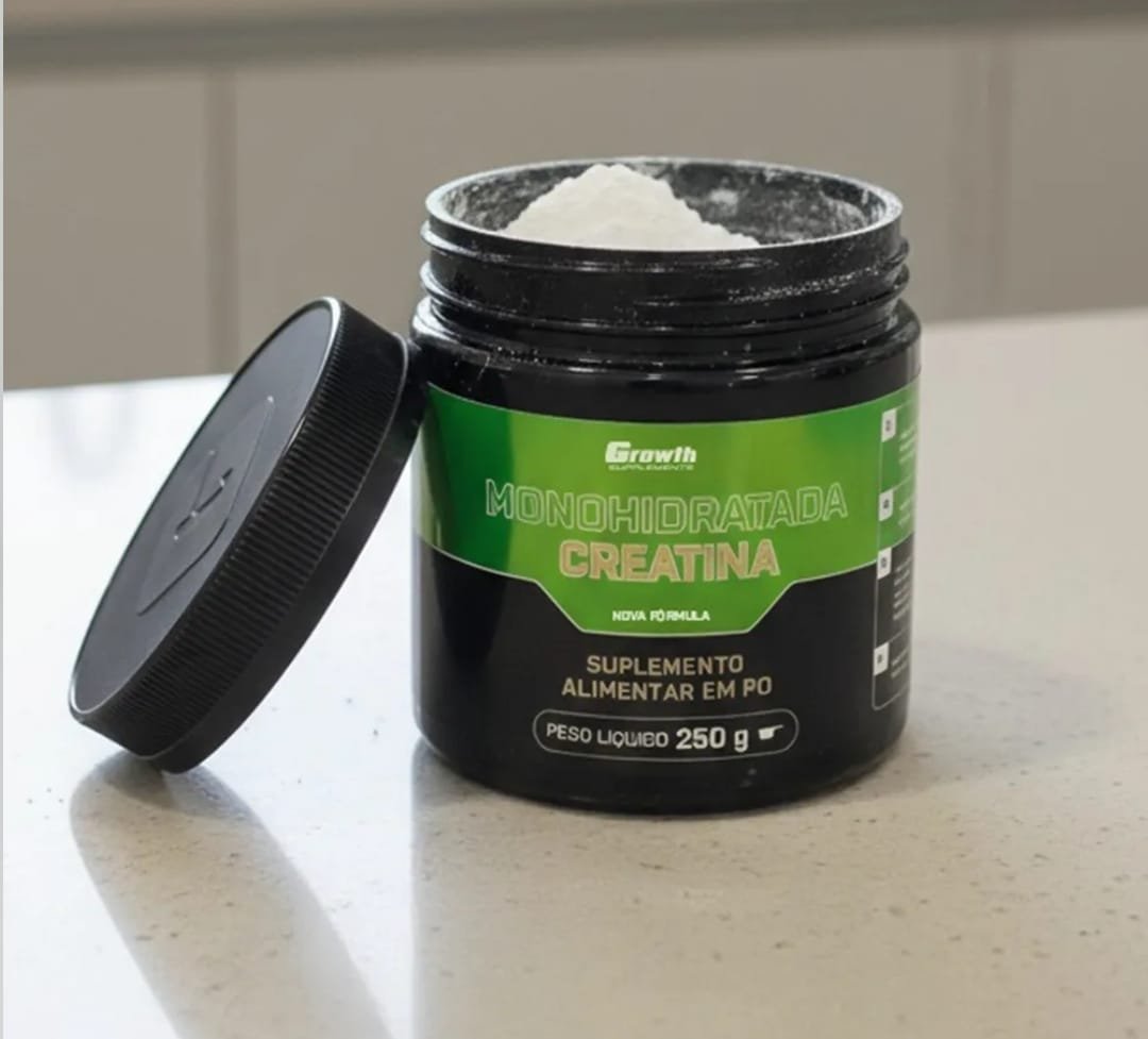 Creatina (250g) Monohidratada - Growth Supplements Sem Sabor