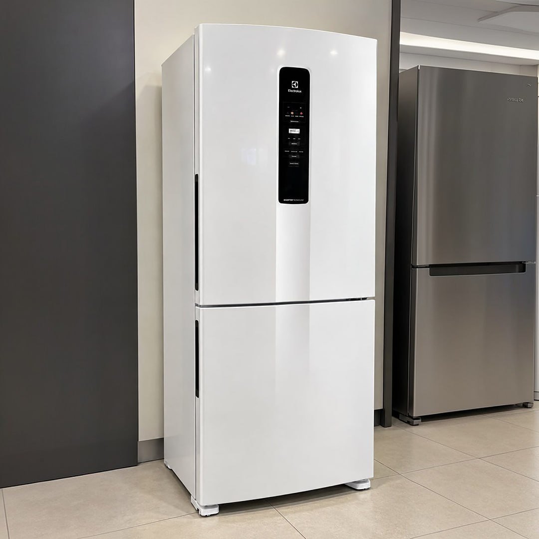 Geladeira Electrolux Frost Free Inverter 490L Branca (IB51) 220v