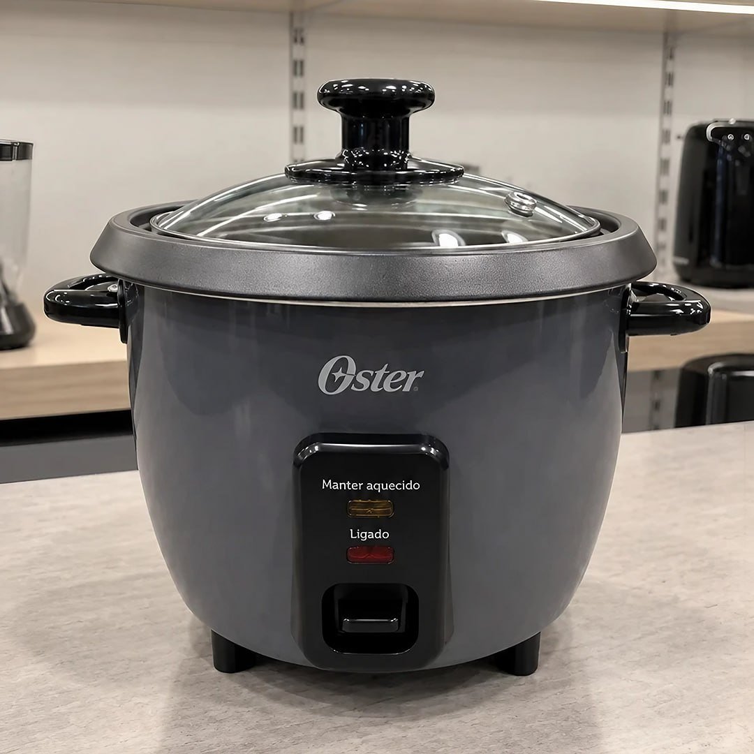 Panela Elétrica De Arroz Oster Grafite Pan306 127V