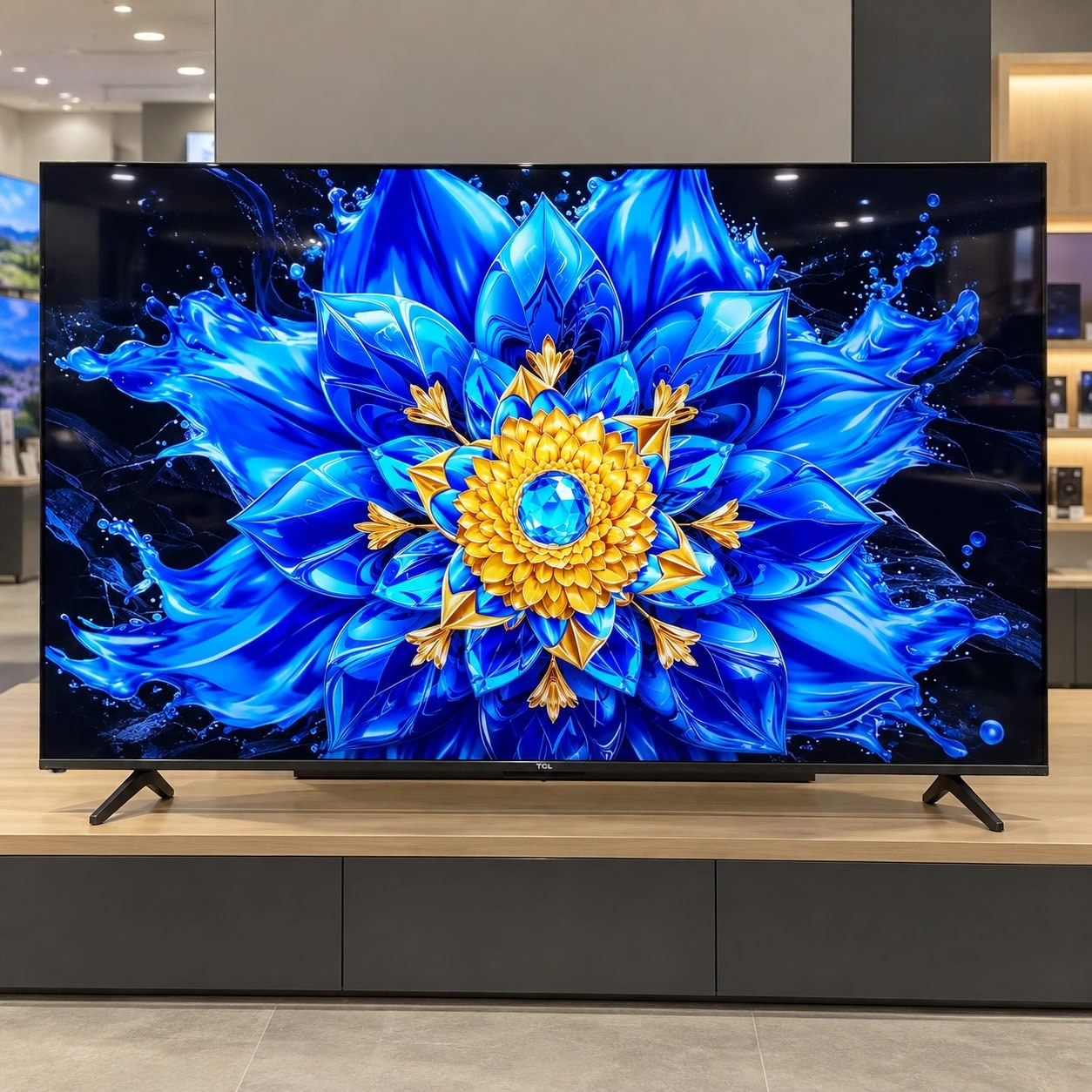 Smart TV TCL 75 Polegadas QLED 4K P8L WiFi Bluetooth Google TV HDR10+ 144 Hz VRR 75P8L