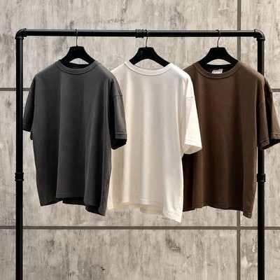 Kit 3 Oversized Masculina Stretwear Básica Lisa Premium (P ao XG)