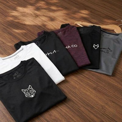 Kit com 6 Camisetas Mais Procuradas Alpha