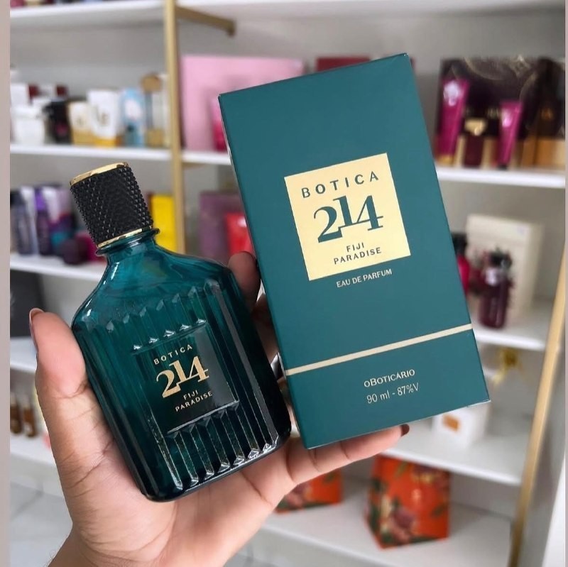 Botica 214 Fiji Paradise Fougère Especiado Eau De Parfum 90ml Perfume Masculino