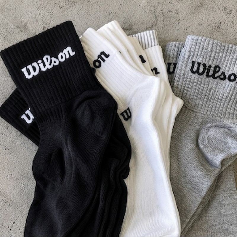 Kit 9 Pares Meias Wilson Cano Médio Masculino Adulto (34 ao 43)