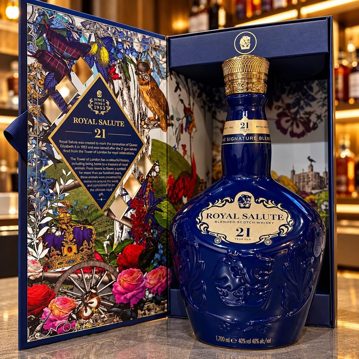 Whisky Royal Salute 21 anos The Signature Blend Escocês - 700 ml