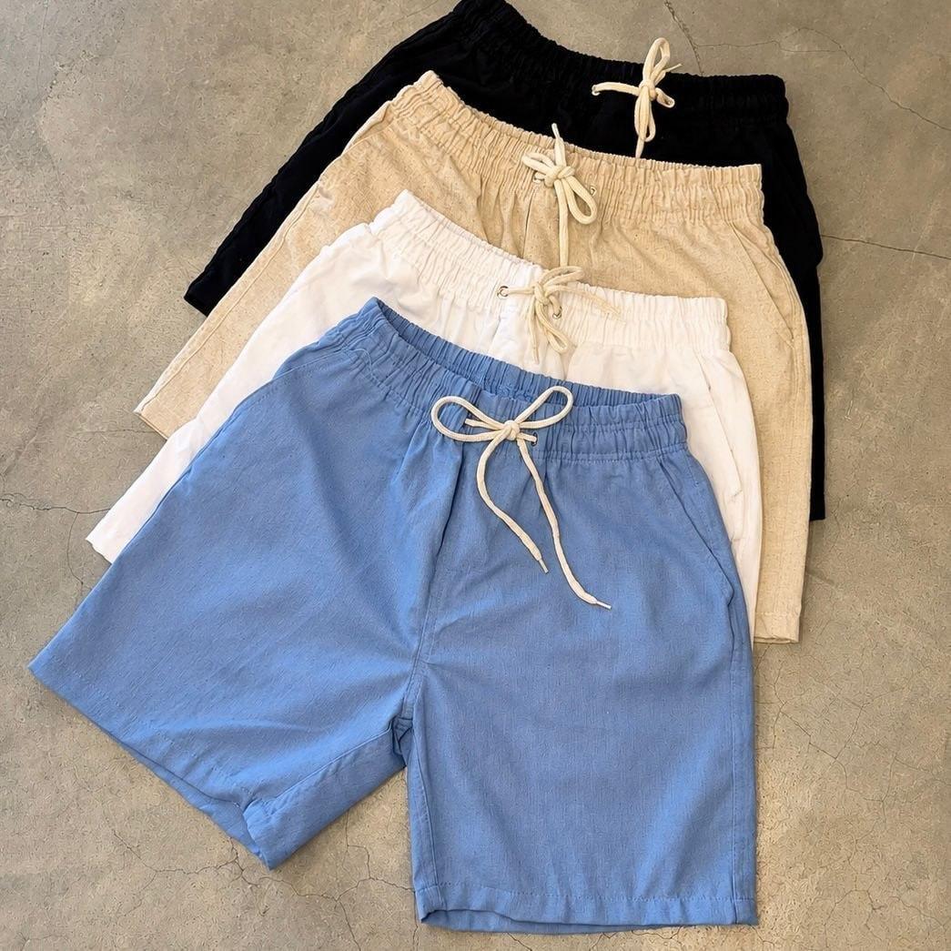 Kit 3 Shorts Masculino Bermuda Linho Verão Envio Imediato