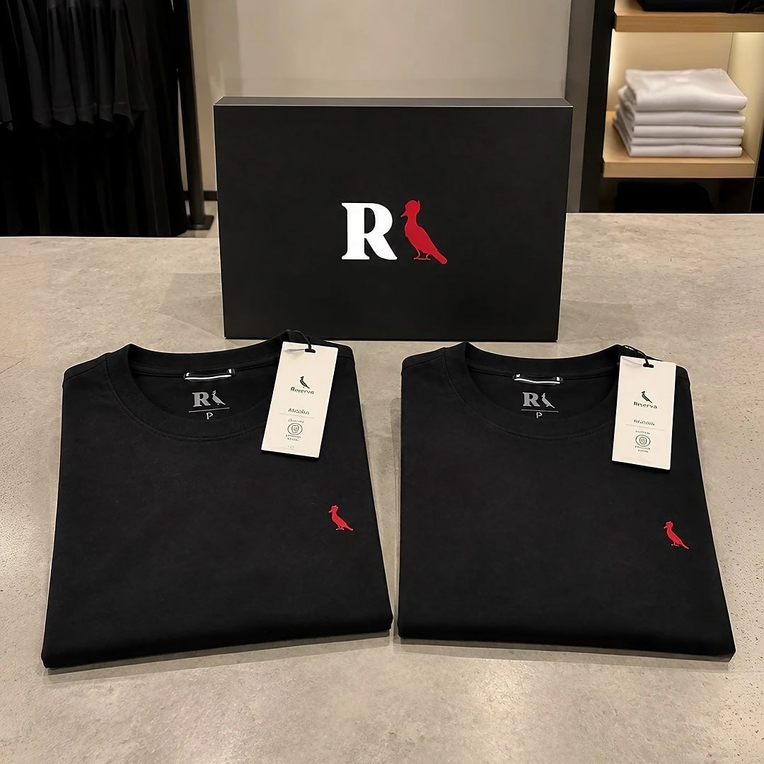 Kit com 2 Camisetas Brasa Pica Pau Bordado Reserva