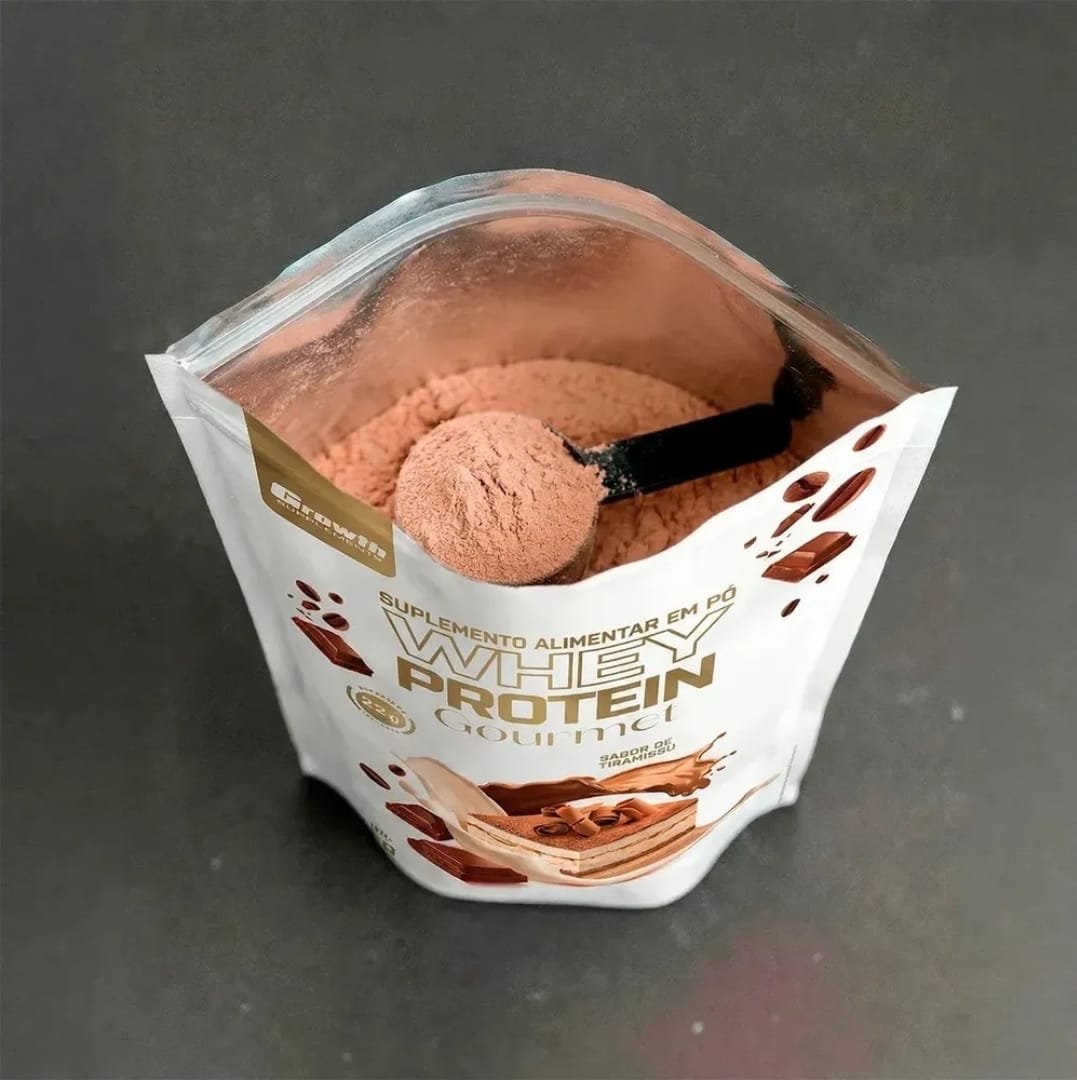 Whey Protein Gourmet 800g Growth Supplements - Tiramisu