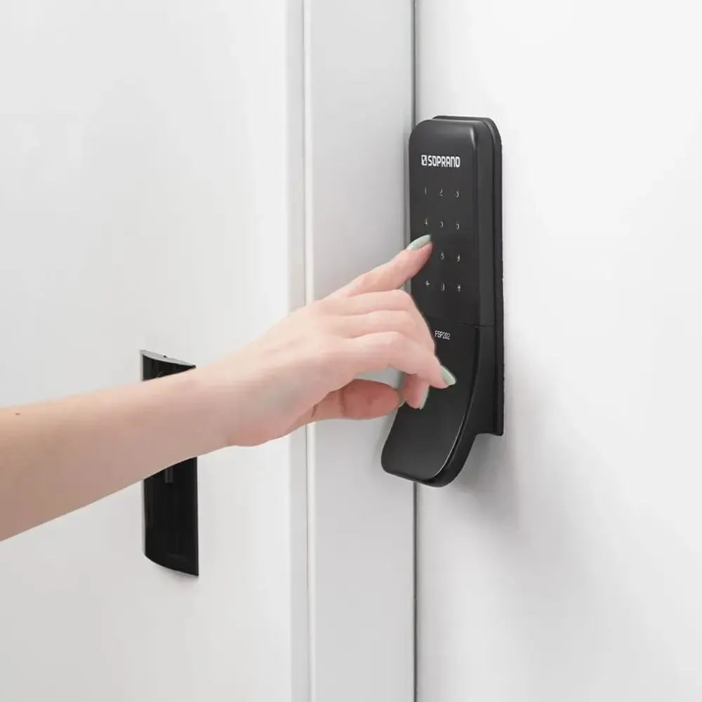 Fechadura Digital De Sobrepor Puxador FSP202 - Soprano