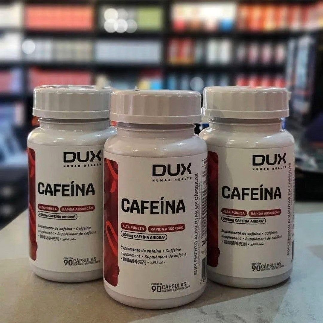 ☕ Cafeína Dux 90 caps 200mg