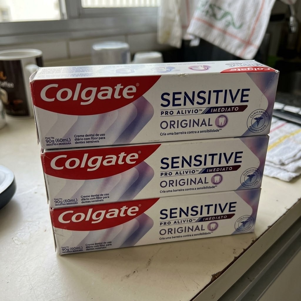Colgate Sensitive Pro Alívio Imediato Creme Dental, 3x90g