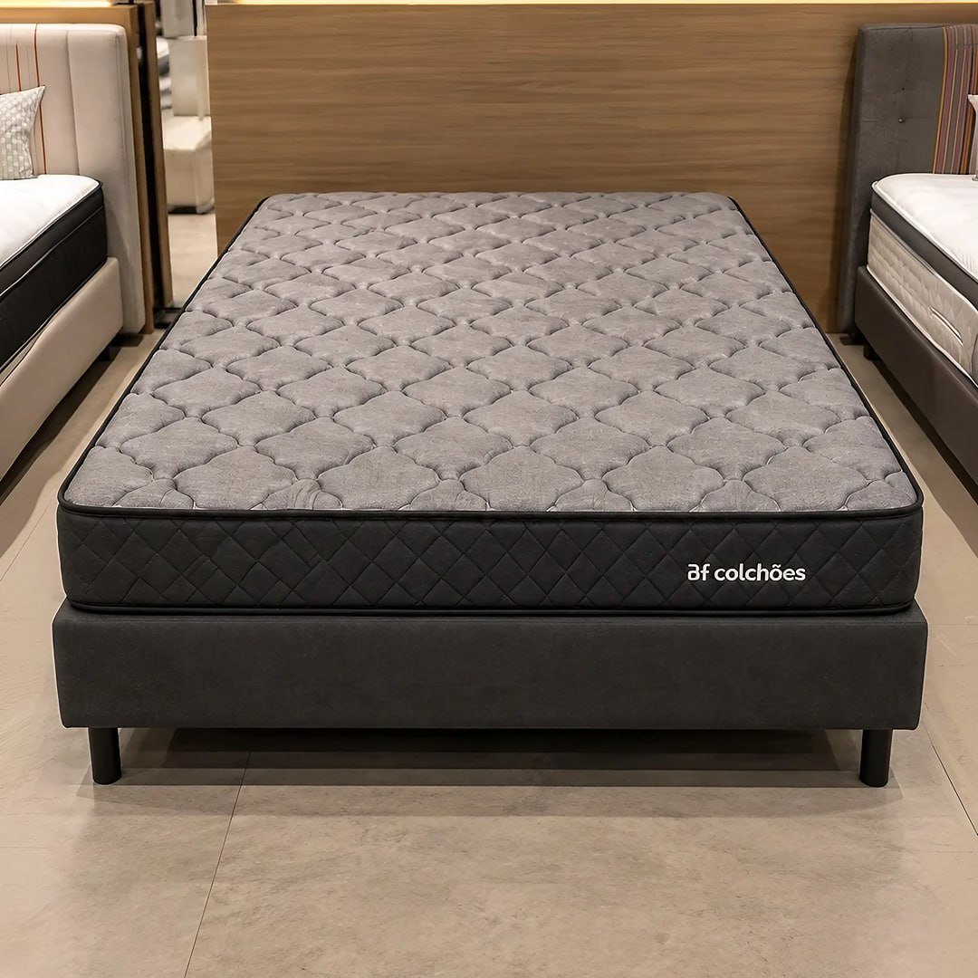 Colchão King Ortopédico Espuma D45 Extra Firme 17x193x203cm BF Colchões