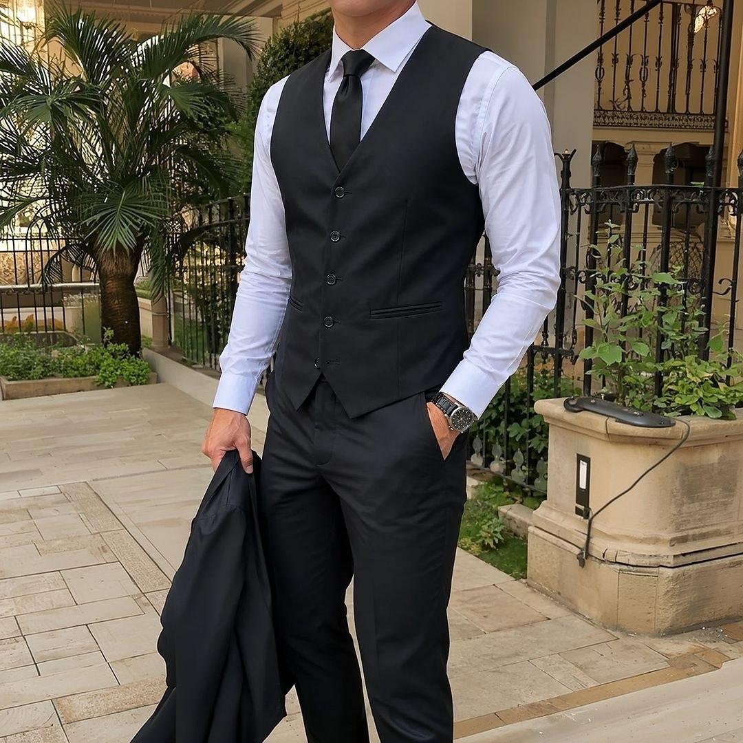 Colete Social Masculino OXFORD Com Regulagem