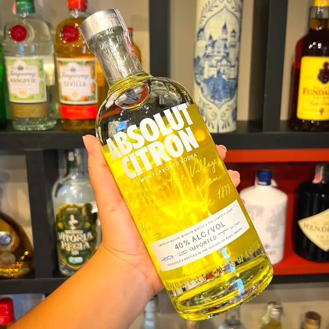 Absolut Vodka Citron Sueca 750ml
