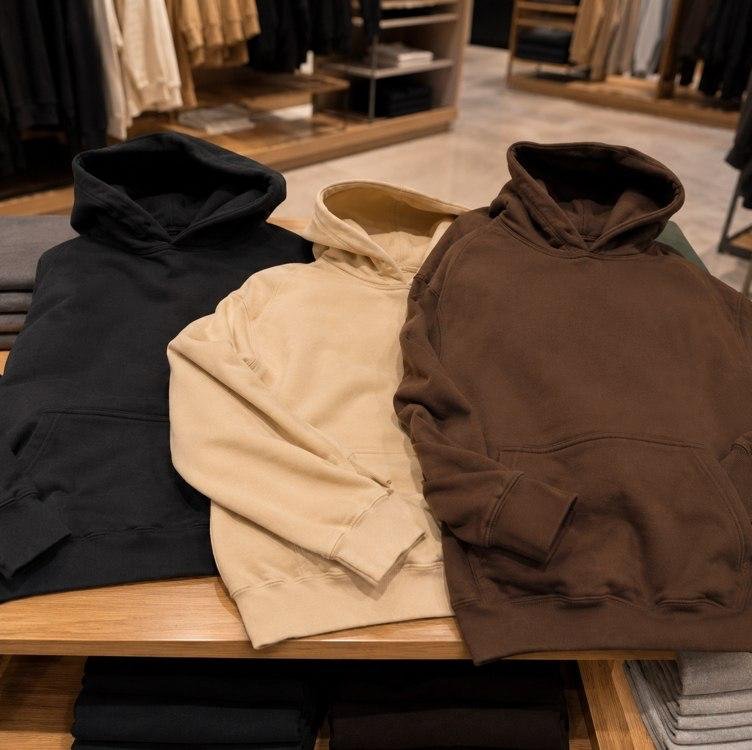 Kit 3 Moletom Canguru Liso Flanelado Blusa De Frio Unissex