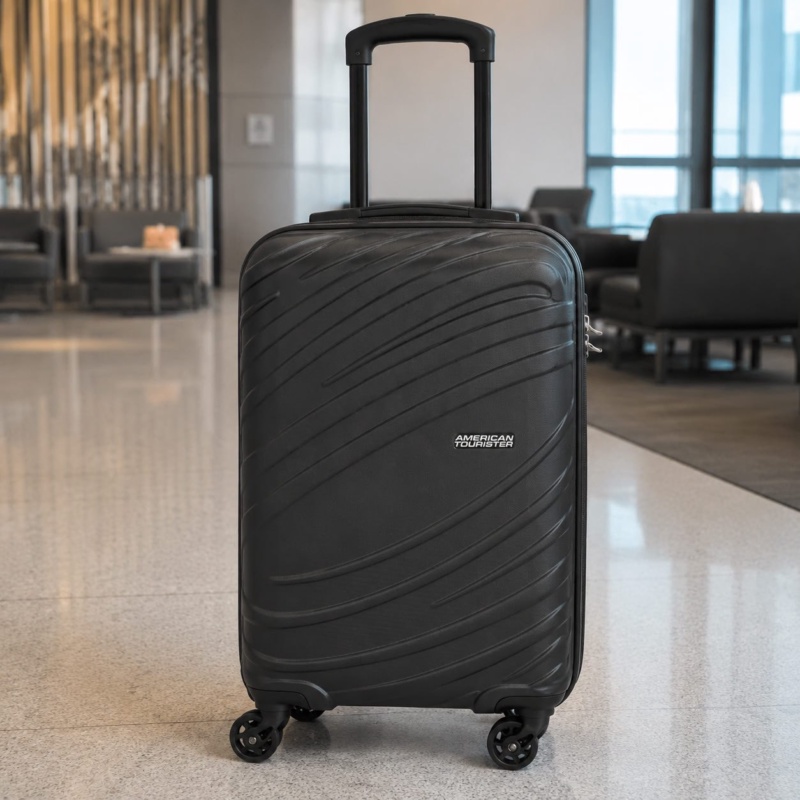 American Tourister Mala de Viagem Tesa 4.0 Preta Pequena