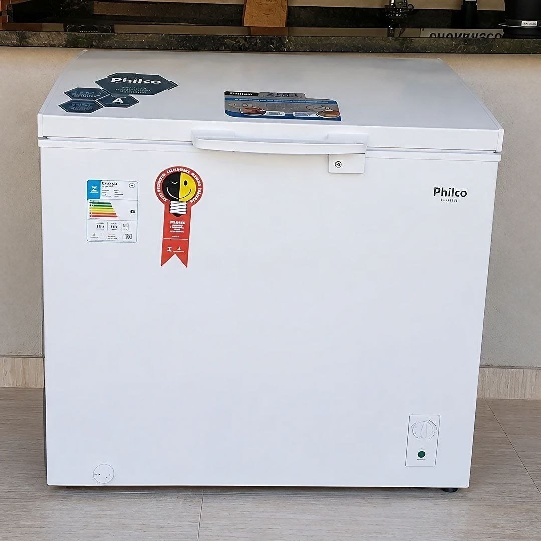 Freezer Horizontal 2 Em 1 Pfh205b 199 Litros Branco Philco 127V