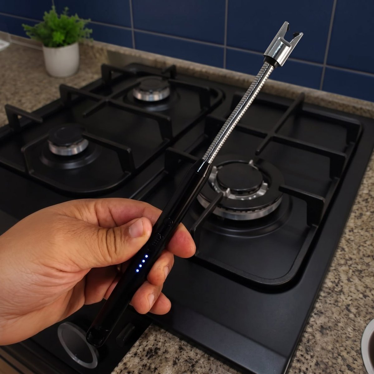 Acendedor De Fogão Velas Eletrônico Plasma Recarregável Usb