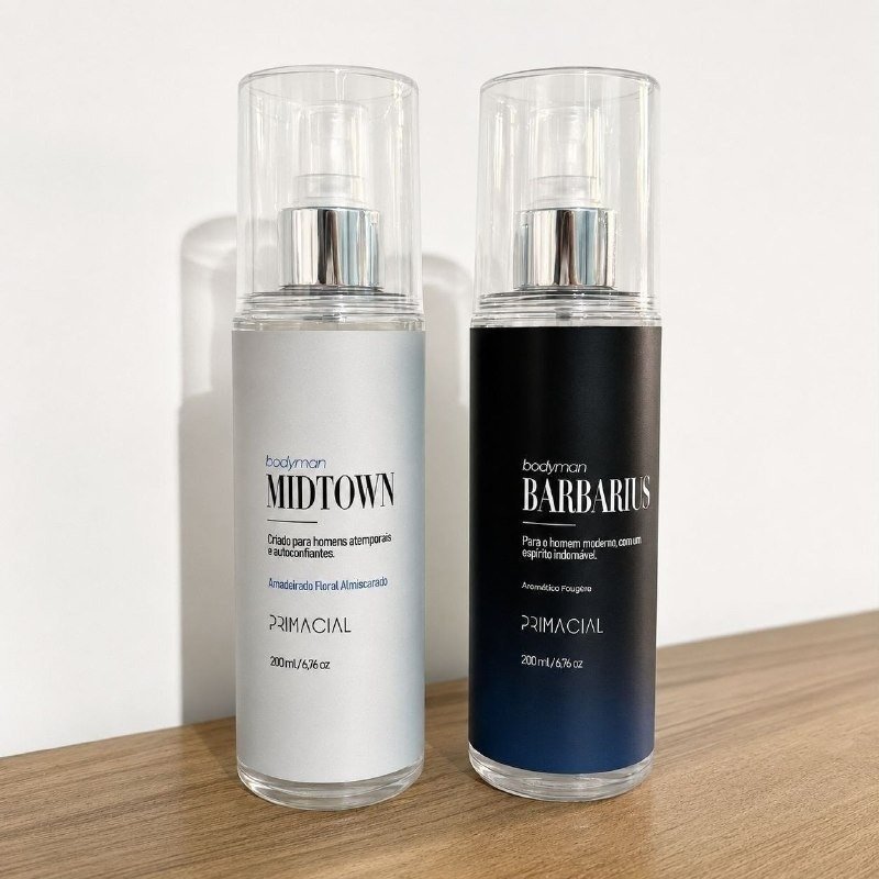 Kit Body Splash Barbarius + Midtown 200ml