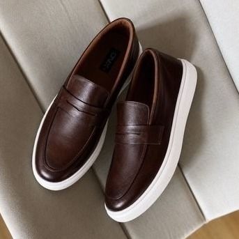 Sapato Loafer Masculino Mocassim Couro Casual Comfort Luxo (37 ao 46)