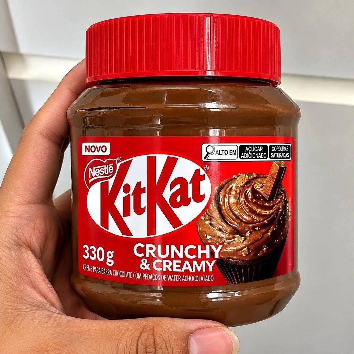 Kit Kat Creme Crocante de Chocolate – Pasta para Passar, 330 g