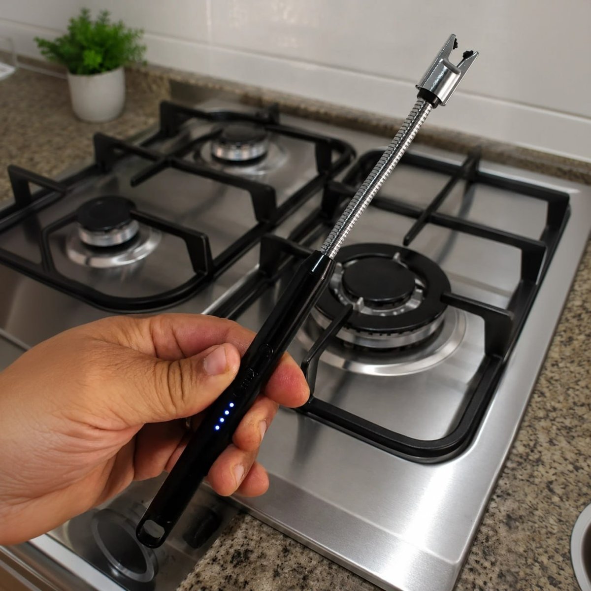 Acendedor De Fogão Velas Eletrônico Plasma Recarregável Usb